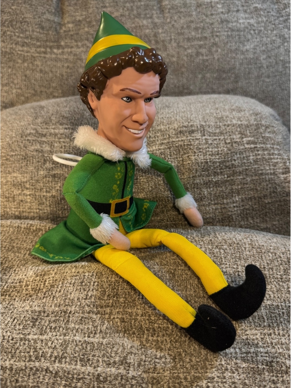 JAKKS Pacific "Buddy the Elf" Talking Plush Doll (2021) - Picture 4 of 9